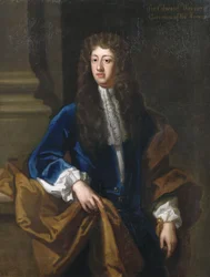 Portrait de Sir Edward Warner, gouverneur de la Tour, en pied